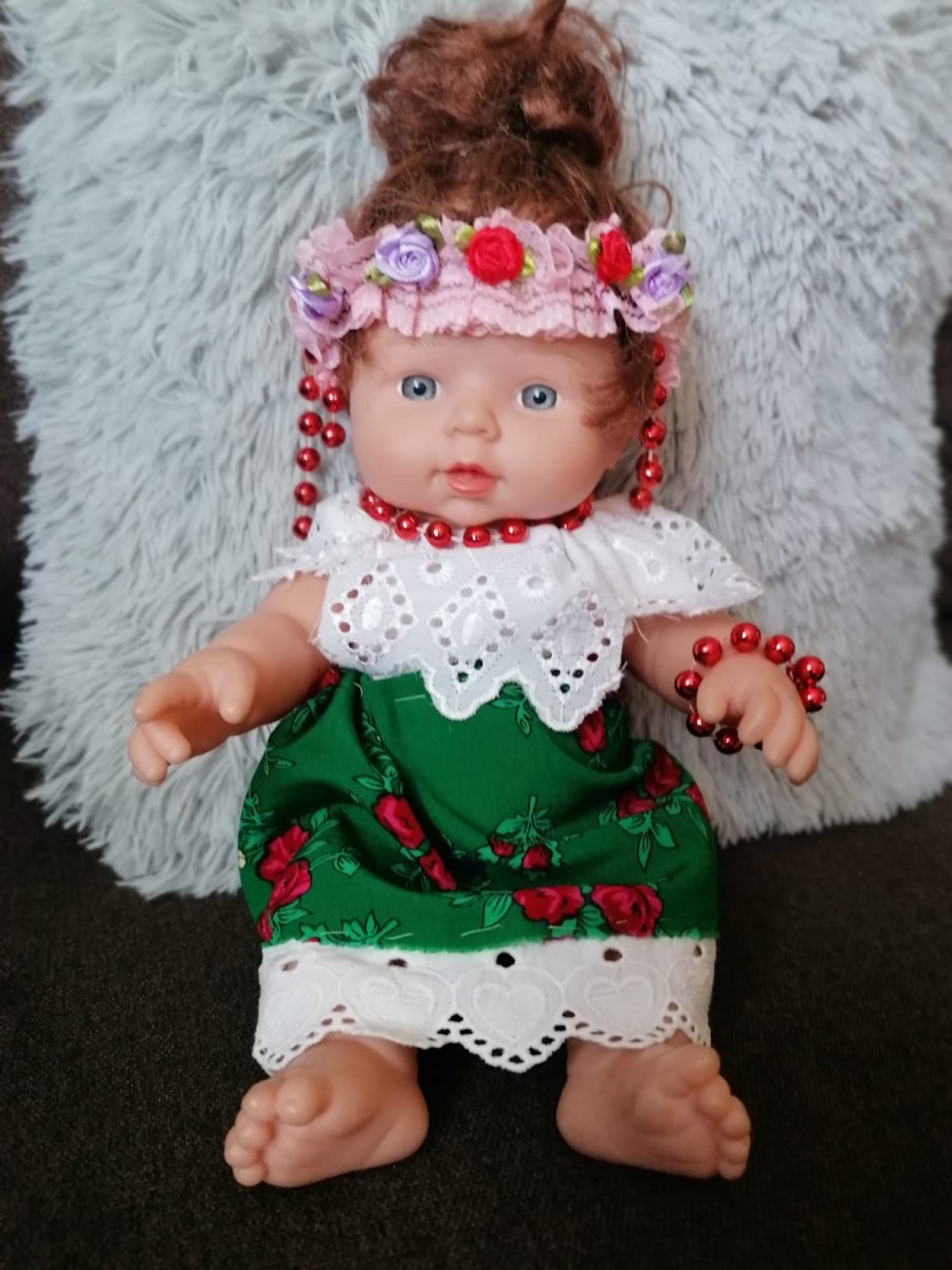 Na zdjęciu lalka przygotowana przez Kornelę Gilecką