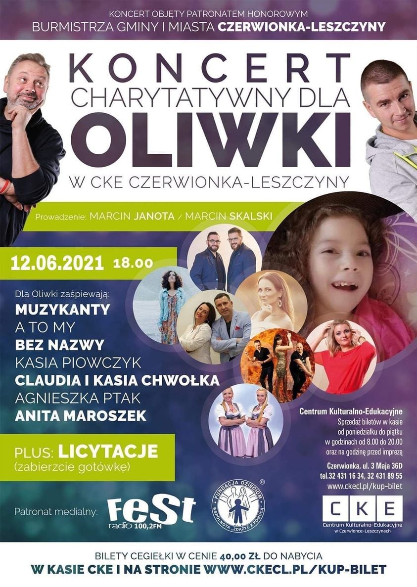 Koncert dla Oliwki