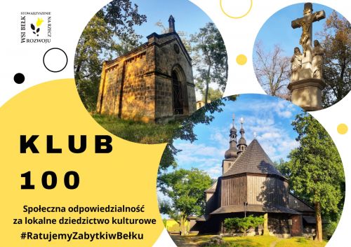 Dołącz do Klubu „100” – wspieraj lokalne dziedzictwo