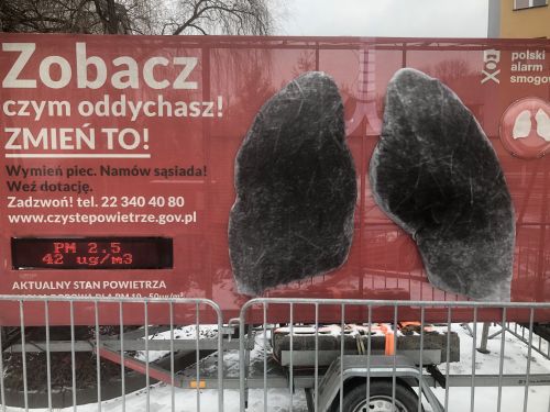 Smolista czerń na płucach w gminie Czerwionka-Leszczyny. To chyba rekord