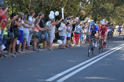 Tour de Pologne - strefa kibica w Bełku
