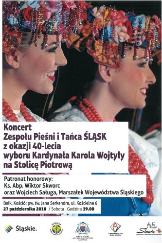 Zespoł Pieśni i Tańca ŚLĄSK wystąpi w Bełku !!!