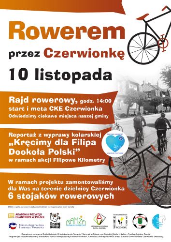 Rajd rowerowy w Czerwionce.